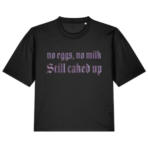 CAKED UP – BOXY GYM T-SHIRT